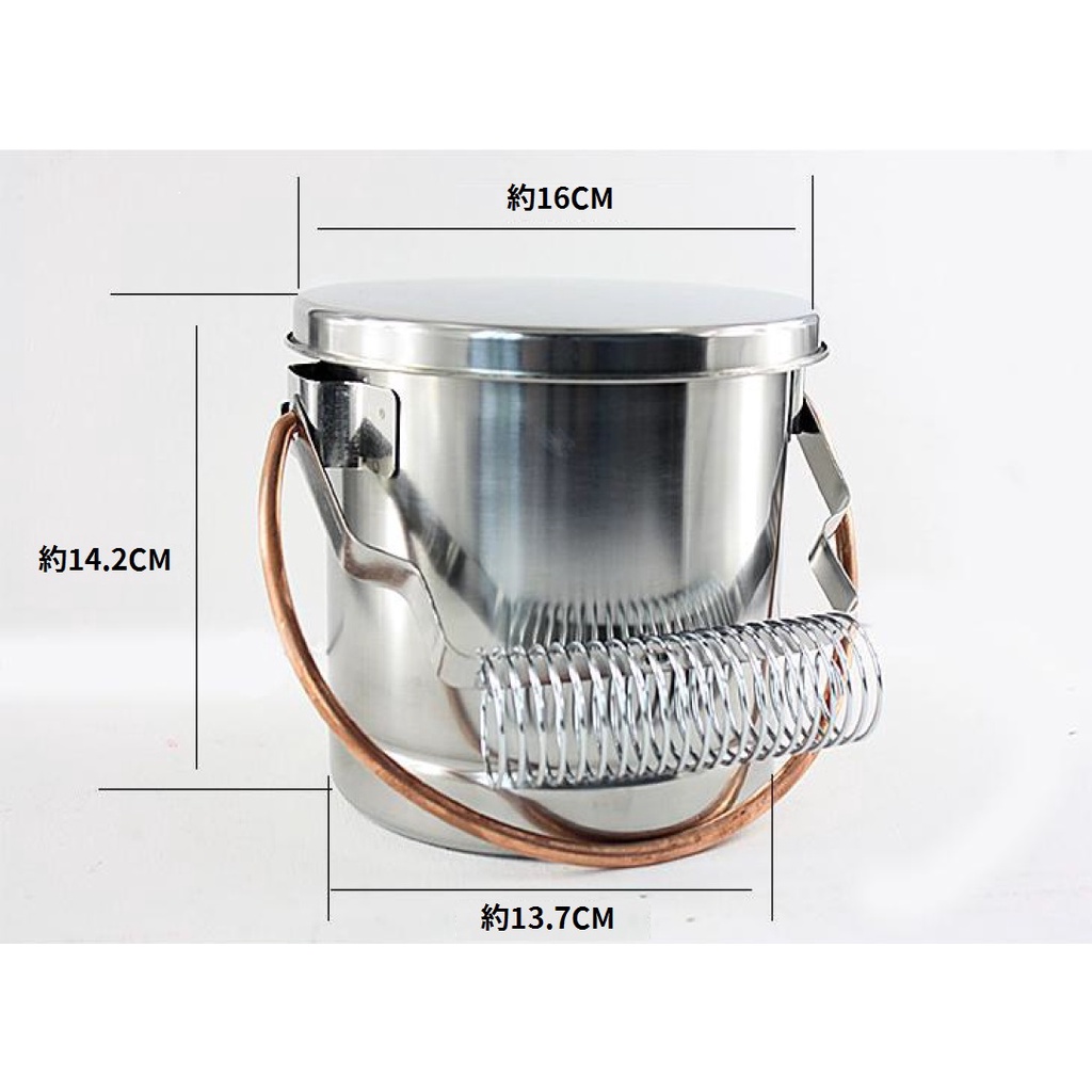特大不銹鋼油畫洗筆筒 插筆式油畫洗筆筒 洗筆壺