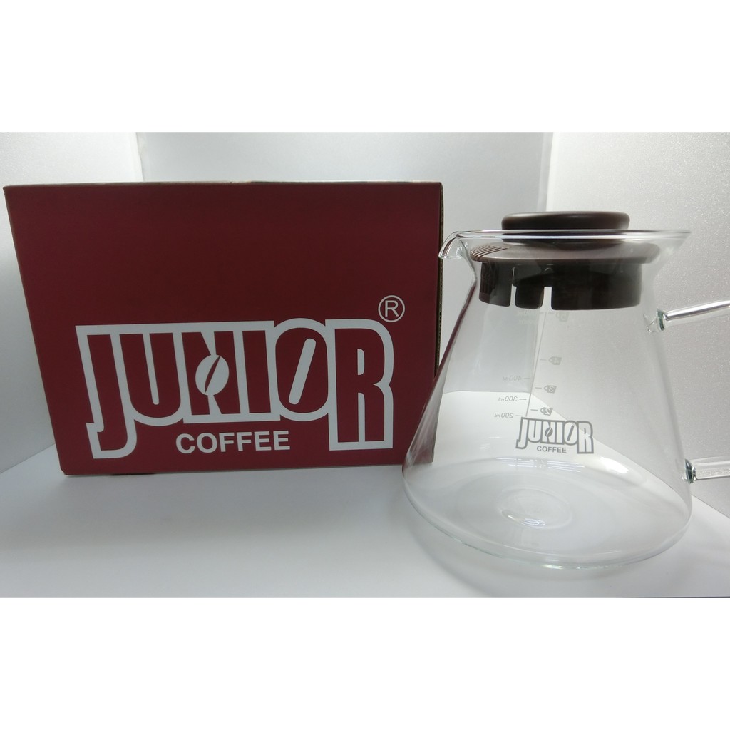 [壹豆醇品咖啡專賣店] JUNIOR玻璃分享壺 #JU1106 600ml