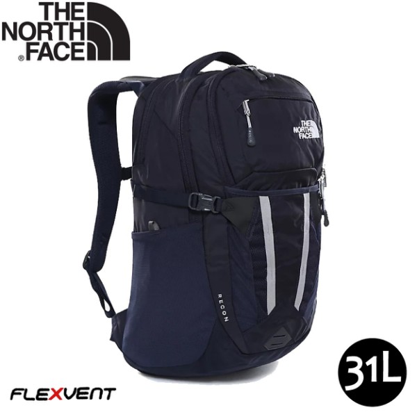 【The North Face 31L Recom 後背包《深藍》】3KV1/多功能後背包/電腦書包/可容15/悠遊山水