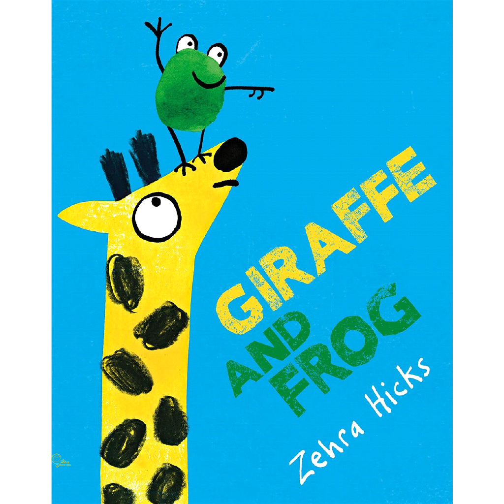 Giraffe And Frog 長頸鹿和青蛙出遊 精裝繪本（外文書）