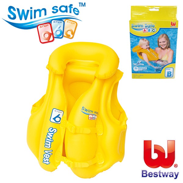 Bestway 兒童安全助浮背心/充氣泳衣/充氣背心 32034