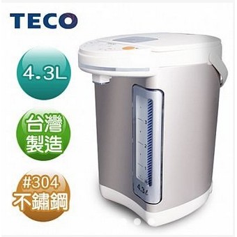 全新TECO 東元 4.3L 電熱水瓶 YD4301CB