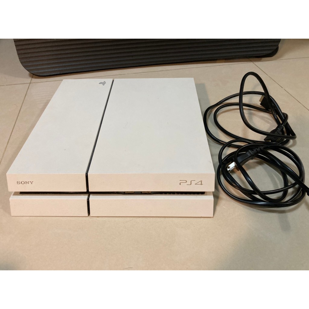 PS4 1207A 500G 冰河白(手把*1、電源線*1、HDMI線*1、附盒)