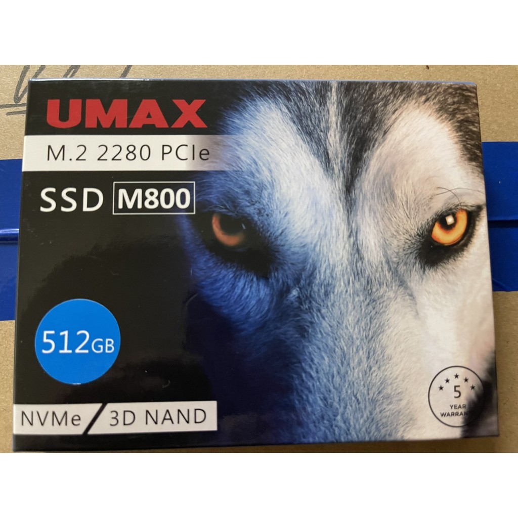 UMAX  M800 512G M.2 2280 PCIE