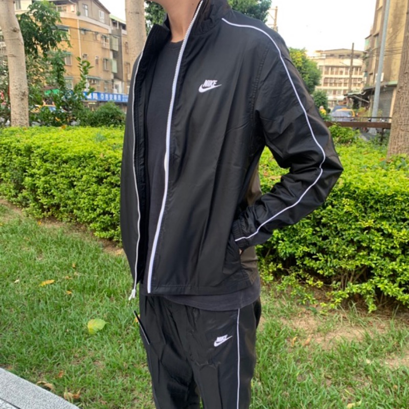  NIKE NSW CE SUIT BASIC 運動套裝 黑色 BV3031-010 外套+褲子