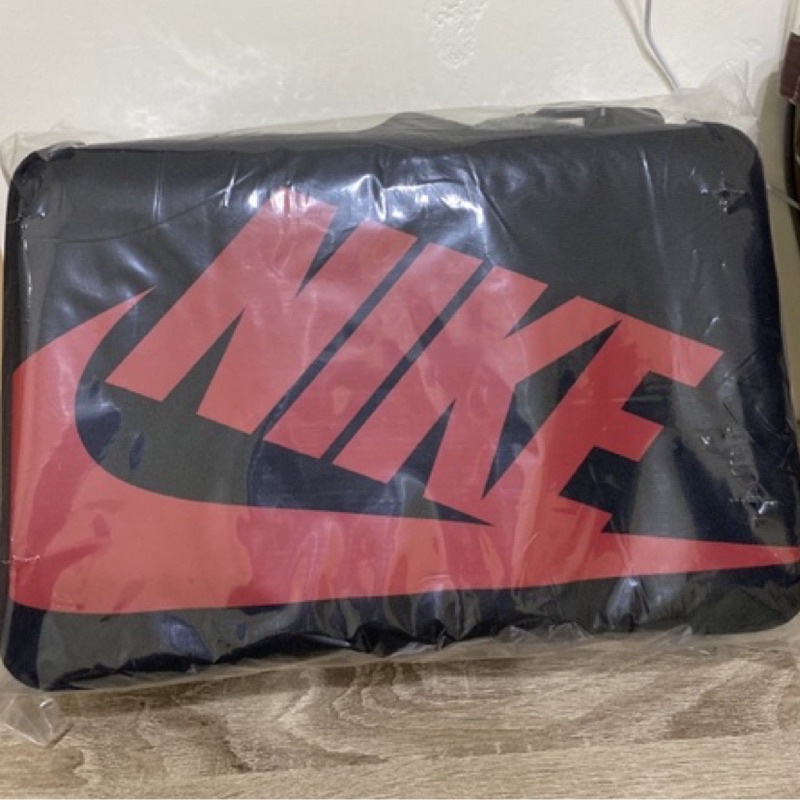 全新 Nike黑紅 鞋袋 鞋盒
