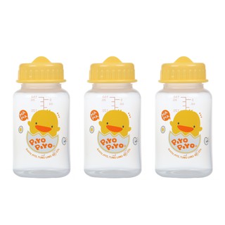 黃色小鴨 標準口徑PP母乳儲存瓶 150ml 3入組【樂兒屋】