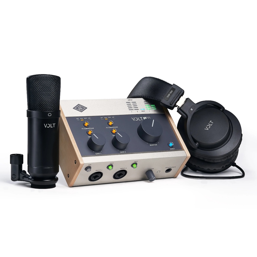 Universal Audio Volt SB276 Studio Pack 專業錄音套組 總代理公司貨