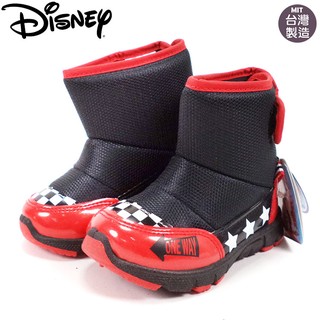 零碼童靴/Disney迪士尼Cars閃電麥坤賽車透氣太空靴(554609)-黑15-20號