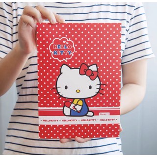 文具用品 三麗鷗 Hello Kitty 凱蒂貓 紅色白點點 16K 記事本 筆記本 日記本
