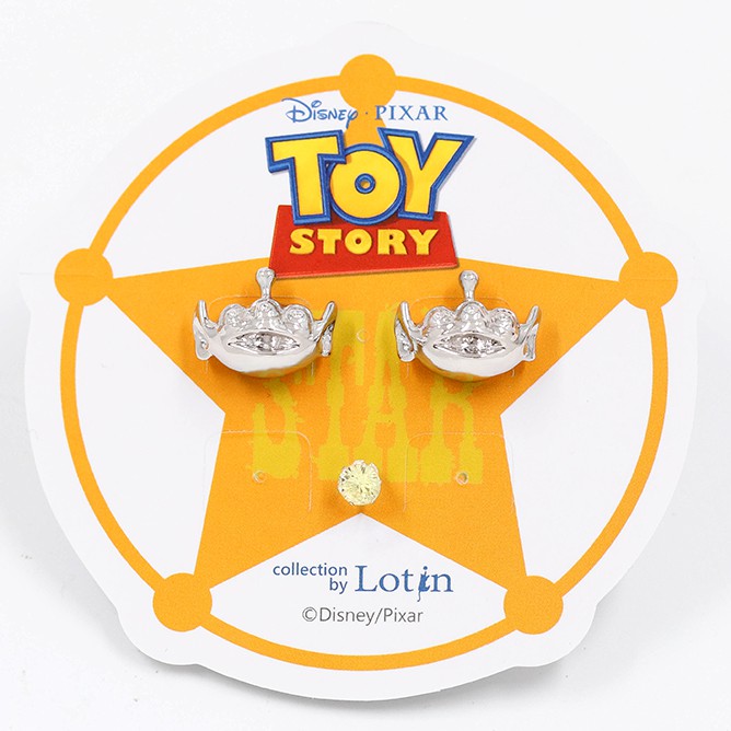 【迪士尼-玩具總動員-台灣限定款】三眼怪針式組合耳環 21005657 官方正版授權