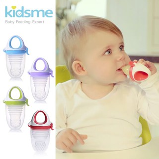 【英國kidsme】咬咬樂輔食器風琴式(4色)果肉學習棒、咬咬樂、副食品專用蔬果棒-MiffyBaby