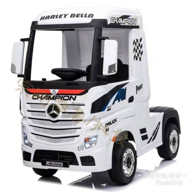 賓士卡車頭 拖車頭 賓士 Actros 曳引車頭 正版授權 兒童電動車