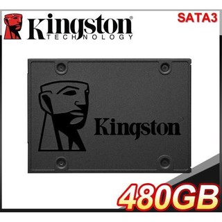 金士頓 A400 480GB SSD 2.5吋 SATA3 480G 固態硬碟