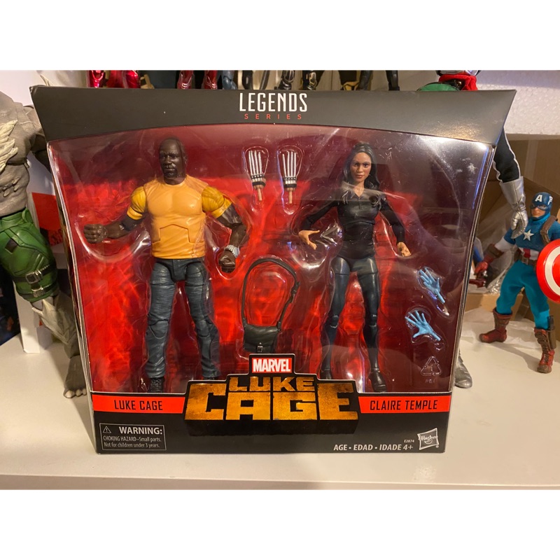 Marvel Legends 6吋 盧克 凱奇 Claire 雙人包 Netflix 10TH 漫威 捍衛者聯盟