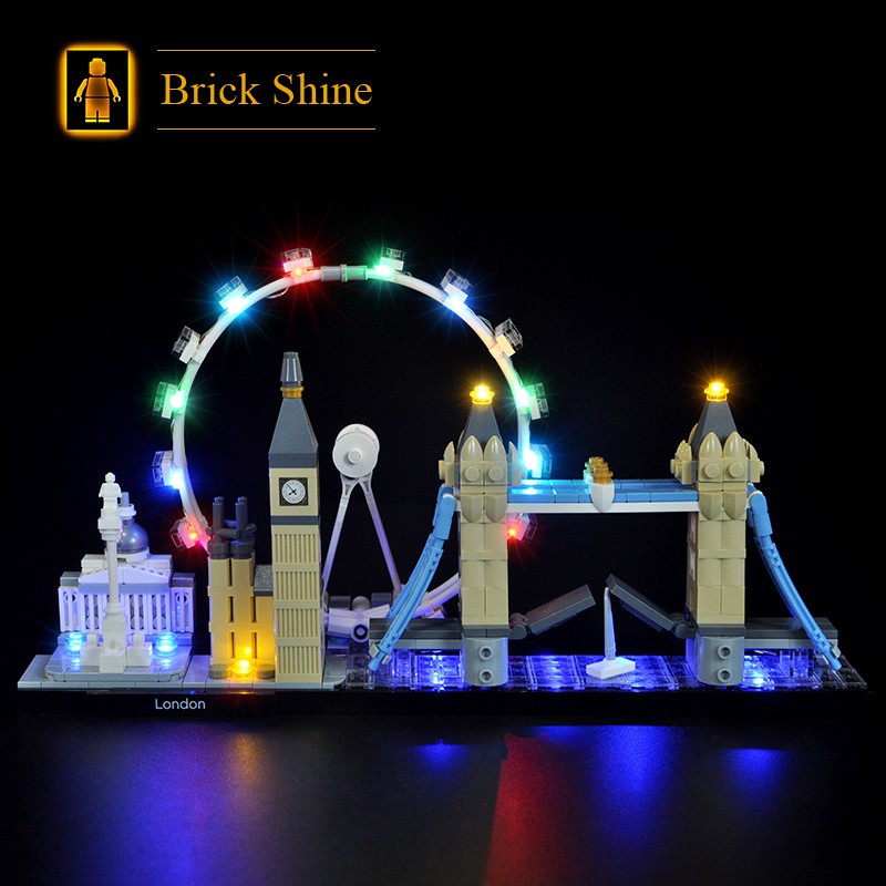 現貨【BRICK SHINE】【燈組】無主體 適用 樂高 LEGO 21034 倫敦  全新未拆  BS燈組