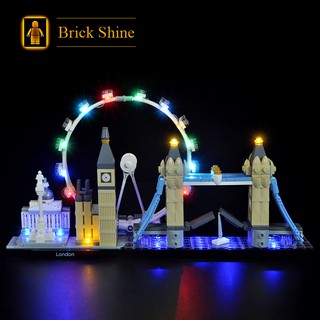 現貨【BRICK SHINE】【燈組】無主體 適用 樂高 LEGO 21034 倫敦 全新未拆 BS燈組