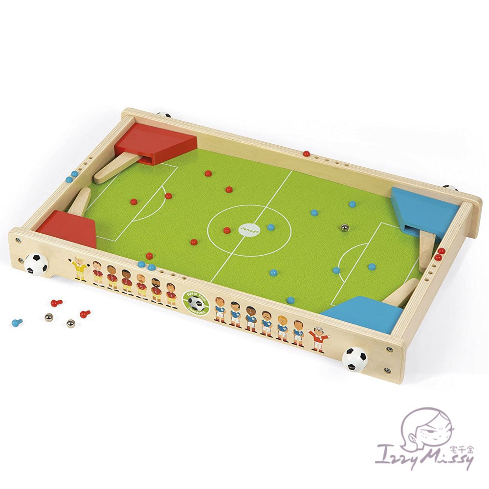 法國Janod-足球彈珠檯   親子遊戲 兒童玩具 雙人互動遊戲【台灣現貨】