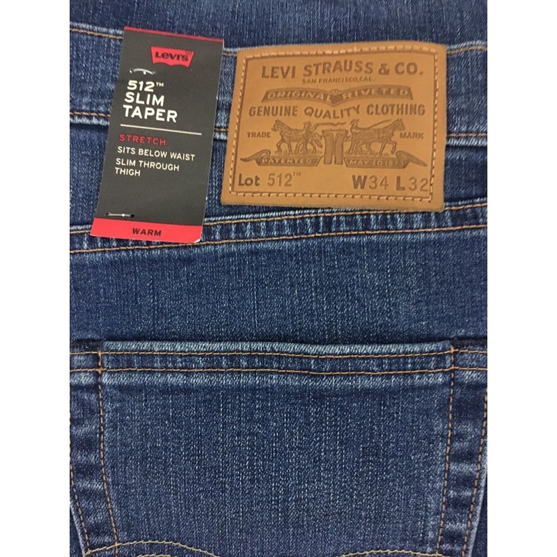 levis lot 512