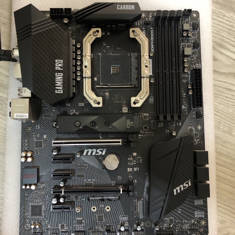 MSI B450 Gaming Pro Carbon AC 送塔扇