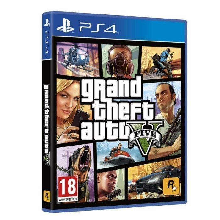 [PS4 遊戲] 俠盜列車手5 GRAND THEFT AUTO V GTA5 中文版