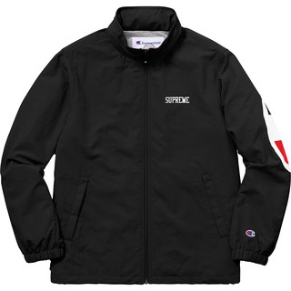 supreme champion track jacket red
