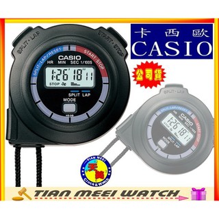 【臺灣CASIO原廠公司貨】HS-3V-1B 單組記憶10HR計時碼錶【天美鐘錶店家直營】【下殺↘超低價】