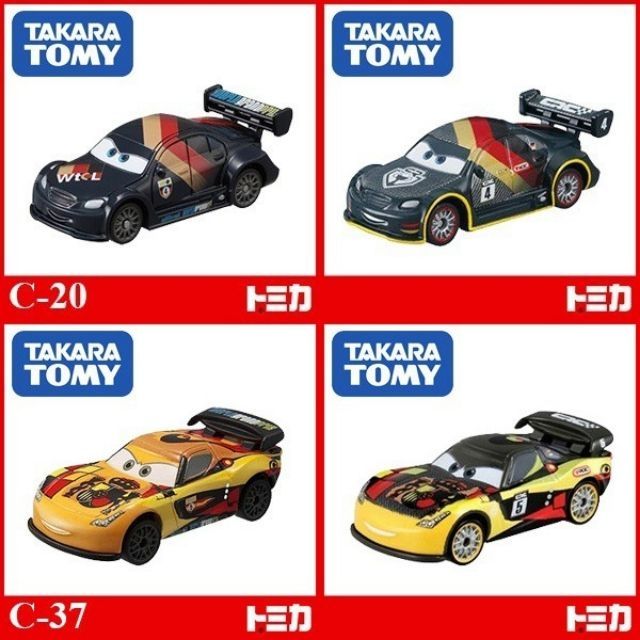 TOMICA 多美 CARS 汽車總動員 C-20 麥帥 C-37 蓋世 碳纖維 TAKARA TOMY