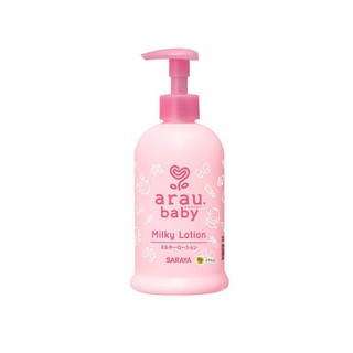 【JPGO】日本製 arau. baby 嬰幼兒可用 保濕乳液 300ml