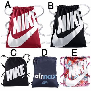 帝安諾-NIKE HERITAGE GYMSACK 紅色 桃紅色 黑色 黑 束口袋 BA5128 621 011