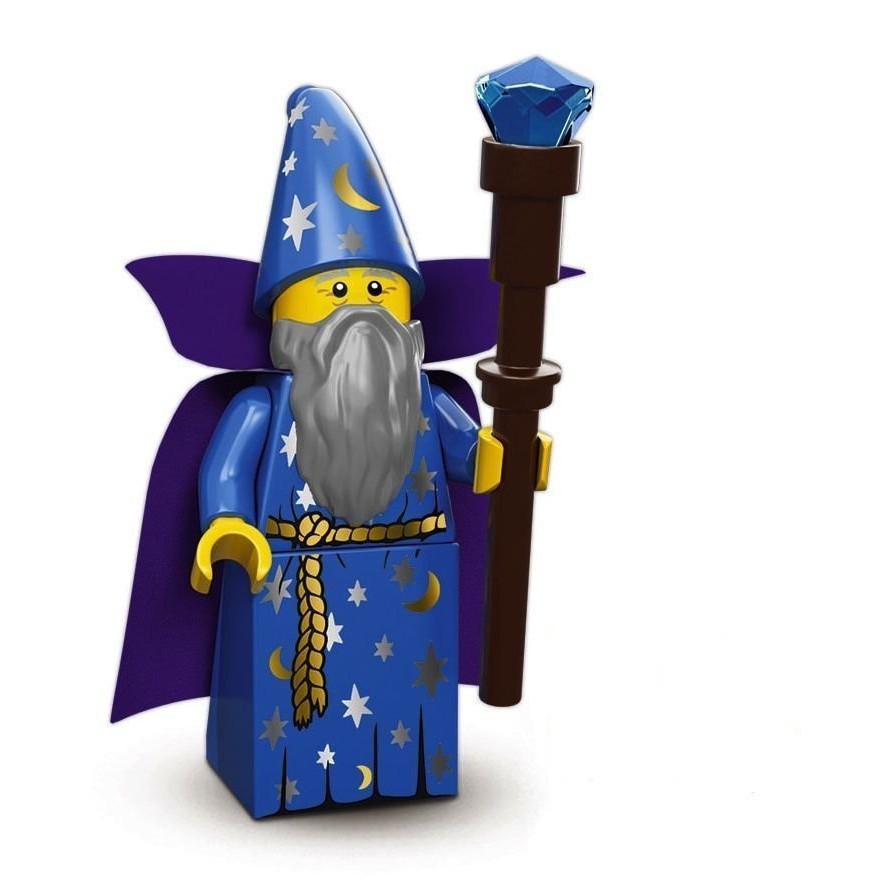 LEGO 樂高 12代 人偶包 單售 1號 魔法師 全新 71007  minifigures seaeon12 十二代