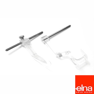 瑞士 elna 縫紉機壓布腳 7mm 可調式拼布壓線導縫器組