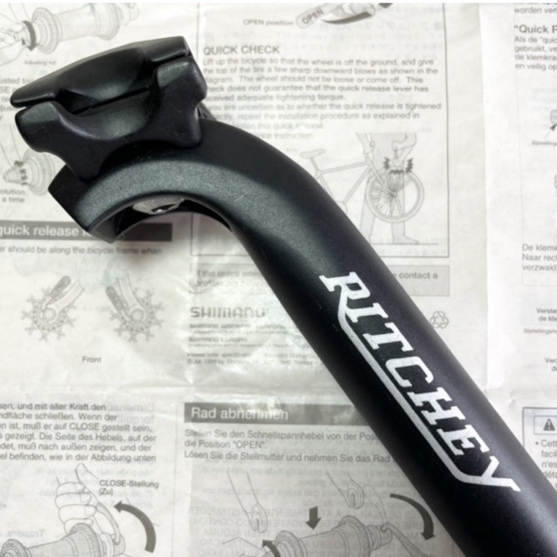 [ WScycle ] 經典 RITCHEY Pro 鍛造鋁合金座管 27.2mm 復古公路車 登山車 *全新品*