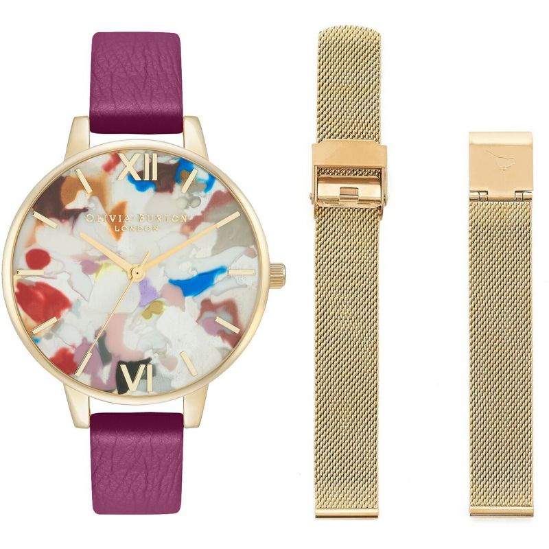 Olivia Burton Pop Art Watch Ladies 台灣保固 一年 OBGSET153 女錶