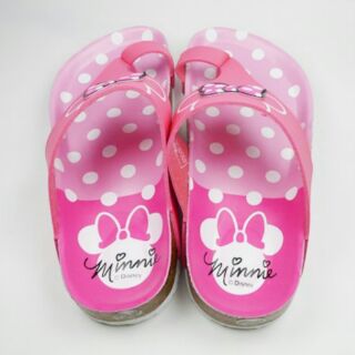 Disney 迪士尼 Minnie 米妮 童鞋 拖鞋 涼鞋 零碼出清$299