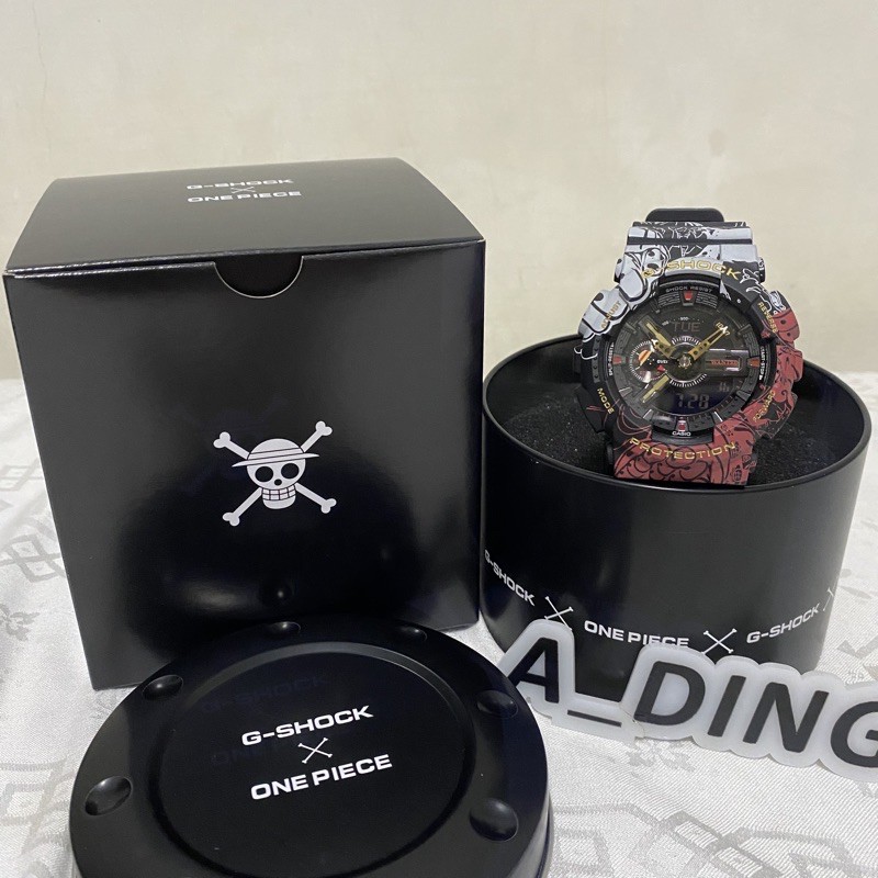 CASIO G-SHOCK x ONE PIECE GA-110JOP-1A4 航海王 魯夫 GA-110JOP