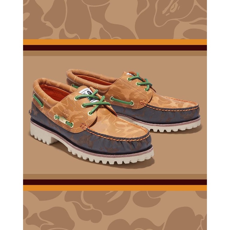 「全新官網現貨」TIMBERLAND X BAPE AUTHENTICS 3-EYE US8.5