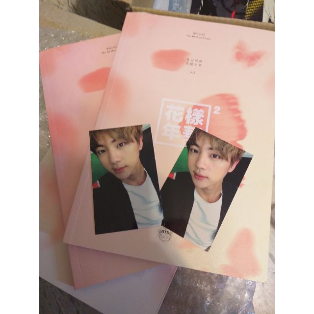 Bts 防彈少年團專輯花樣年華pt 1 Pt 2 韓版台壓台版空專小卡金碩珍jin Cd Dvd 蝦皮購物