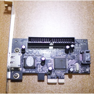 PCIE轉SATA+IDE硬碟介面卡 JMB363晶片PCIE-1X，IDE硬碟卡