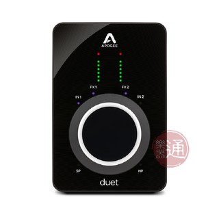 Apogee / Duet 3 2in/4out USB-C錄音介面 (iOS可用)【樂器通】