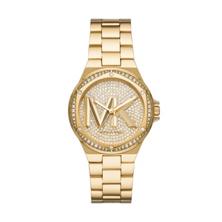 MICHAEL KORS Lennox 絢麗耀眼MK金色腕錶37mm/MK7229