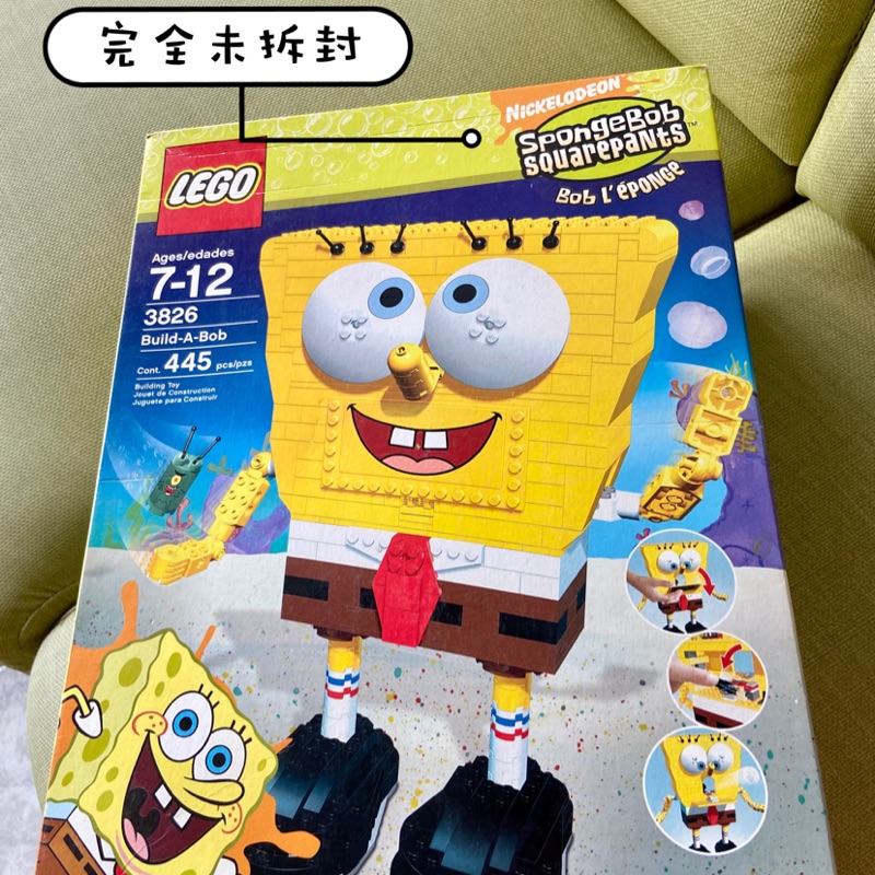 『LEGO樂高』超經典3826 海綿寶寶機器人SpongeBob Squarepants