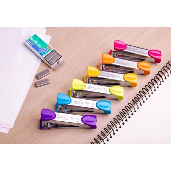 MAX 美克司 10號訂書機.NO.10 訂書機.事務釘書機 HD-10/ML