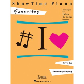【599免運費】英文版 芬貝爾ShowTime2A喜愛的鋼琴【ShowTime Favorites】HL420144