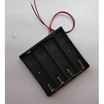 《1153》18650電池盒 4節 電池盒 充電座帶線 附引線 DIY 鋰電池盒 並聯