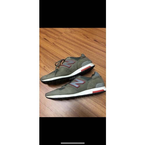 二手正品 New Balance M1400HR us12 軍綠色 慢跑鞋 經典 復古 非327 574