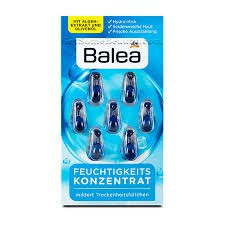 德國現貨_德國Balea~(藍)橄欖油海藻強化保濕精華素膠囊(7粒裝)