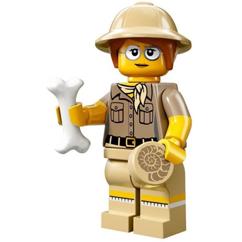 【台中翔智積木】LEGO 樂高 71008 13代 6 古生物學家 Paleontologist