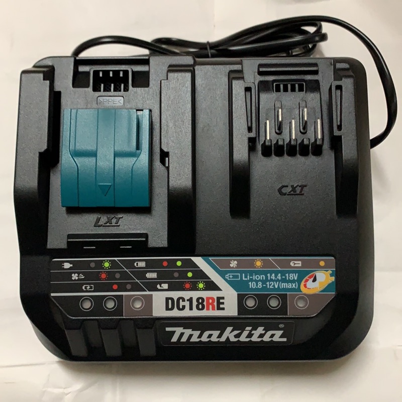 台灣公司貨 牧田 makita 充電座 DC18RE 充電器 18V 、 12V 滑軌式鋰電池用