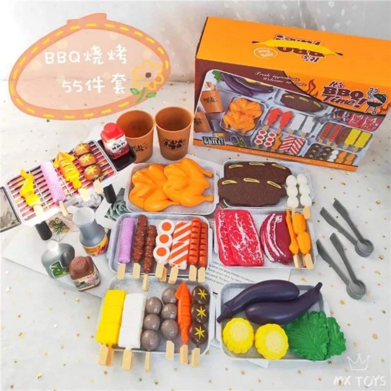 🎀台灣現貨🎀烤肉玩具組（14：00前下單當天寄）烤肉玩具 生日禮物 家家酒